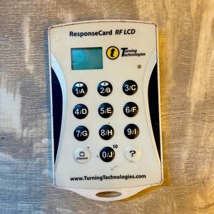 Classroom Response Tool Clicker